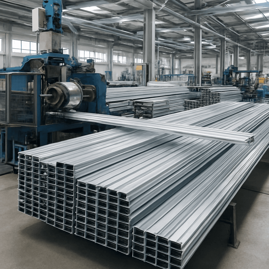 Solar mounting aluminum profiles and mounting components